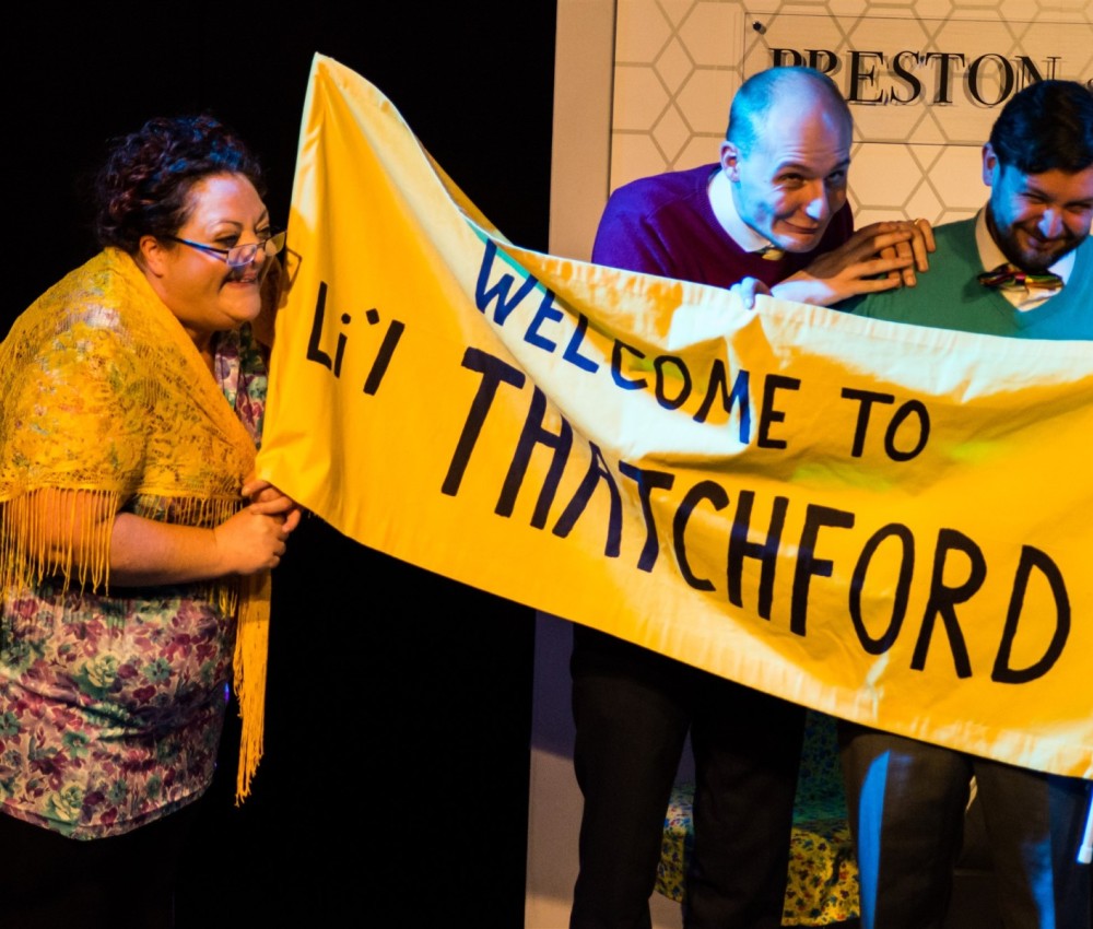 Performance of Treehouse's 'Courtroom Play: A Courtroom Play' at Pleasance Dome as part of Edinburgh Fringe on 17 August 2018 © Chantal Guevara