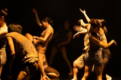The UK premiere of the Korean National Dance Company's Jungle'