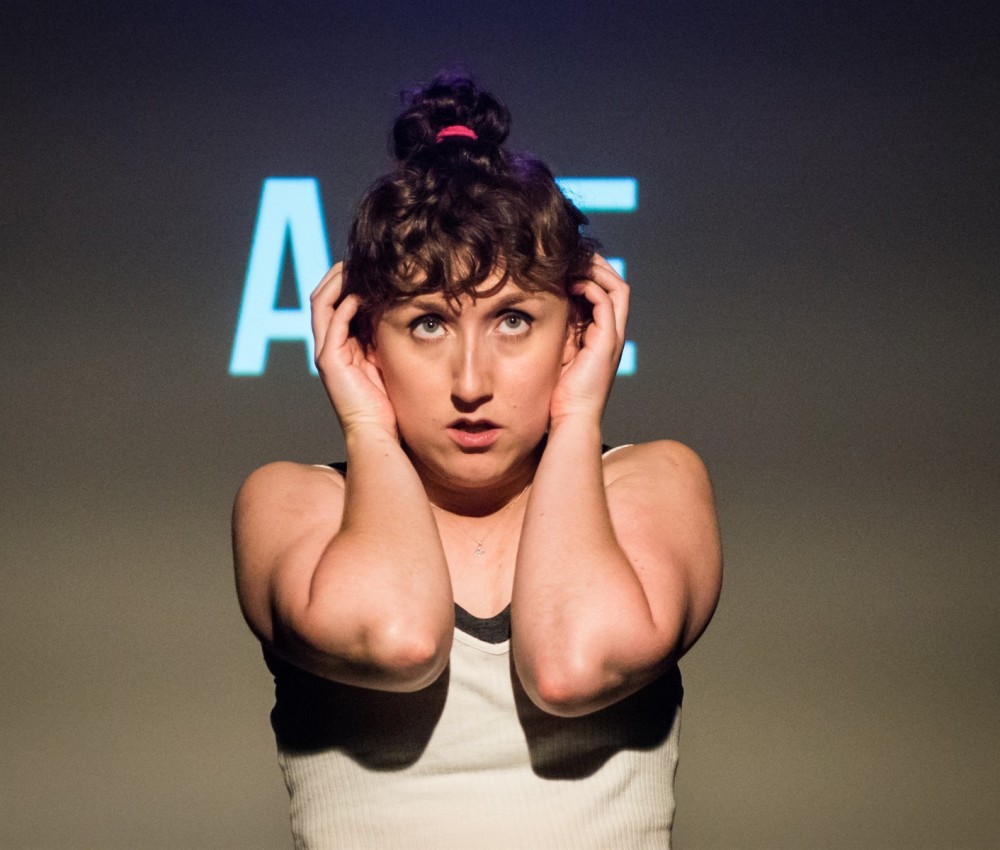 Performance of 'Madame Ovary' by Rosa Hesmondhalgh at Pleasance Dome as part of Edinburgh Fringe on 29 July 2019 © Chantal Guevara
