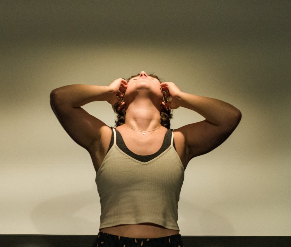 Performance of 'Madame Ovary' by Rosa Hesmondhalgh at Pleasance Dome as part of Edinburgh Fringe on 29 July 2019 © Chantal Guevara