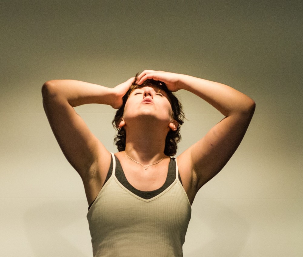 Performance of 'Madame Ovary' by Rosa Hesmondhalgh at Pleasance Dome as part of Edinburgh Fringe on 29 July 2019 © Chantal Guevara