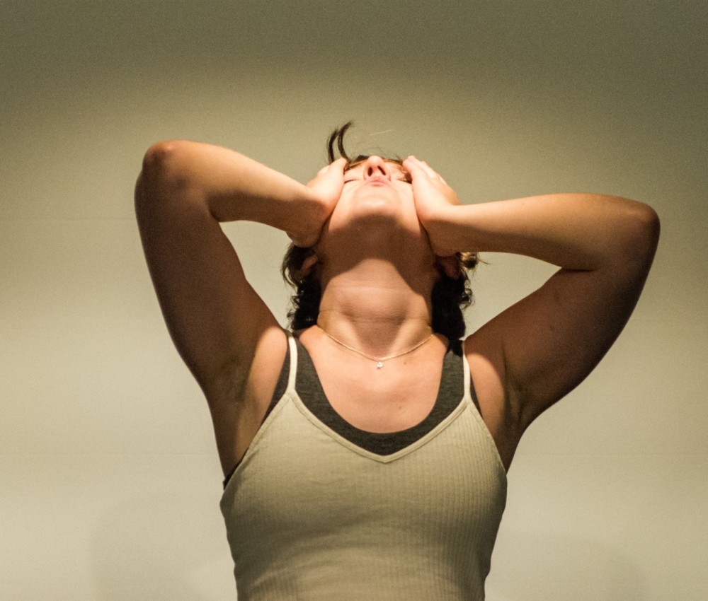 Performance of 'Madame Ovary' by Rosa Hesmondhalgh at Pleasance Dome as part of Edinburgh Fringe on 29 July 2019 © Chantal Guevara