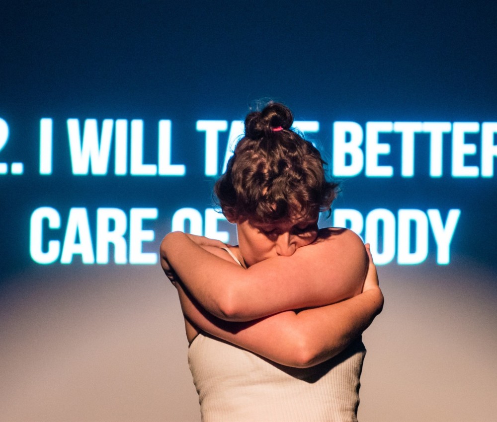 Performance of 'Madame Ovary' by Rosa Hesmondhalgh at Pleasance Dome as part of Edinburgh Fringe on 29 July 2019 © Chantal Guevara