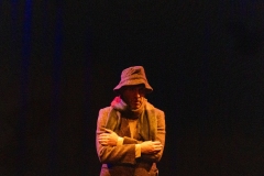 Andy D performing in Tall History Tales's 'Everest Mallory 24 (With Stanley)' at the Edinburgh Fringe