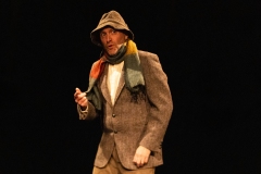 Andy D performing in Tall History Tales's 'Everest Mallory 24 (With Stanley)' at the Edinburgh Fringe