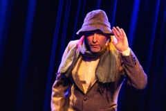Andy D performing in Tall History Tales's 'Everest Mallory 24 (With Stanley)' at the Edinburgh Fringe