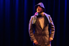 Andy D performing in Tall History Tales's 'Everest Mallory 24 (With Stanley)' at the Edinburgh Fringe