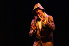 Andy D performing in Tall History Tales's 'Everest Mallory 24 (With Stanley)' at the Edinburgh Fringe