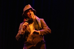 Andy D performing in Tall History Tales's 'Everest Mallory 24 (With Stanley)' at the Edinburgh Fringe