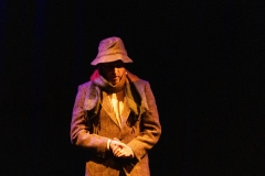 Andy D performing in Tall History Tales's 'Everest Mallory 24 (With Stanley)' at the Edinburgh Fringe